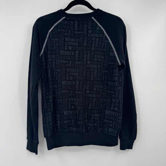 Musical WICKED Twilled Stitched embroidered size small Sweatshirt The Wonderful - Picture 6 of 7